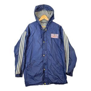 Vintage Walt Disney Studio Operations Adidas Hooded Jacket Size XL 90s Vtg RARE